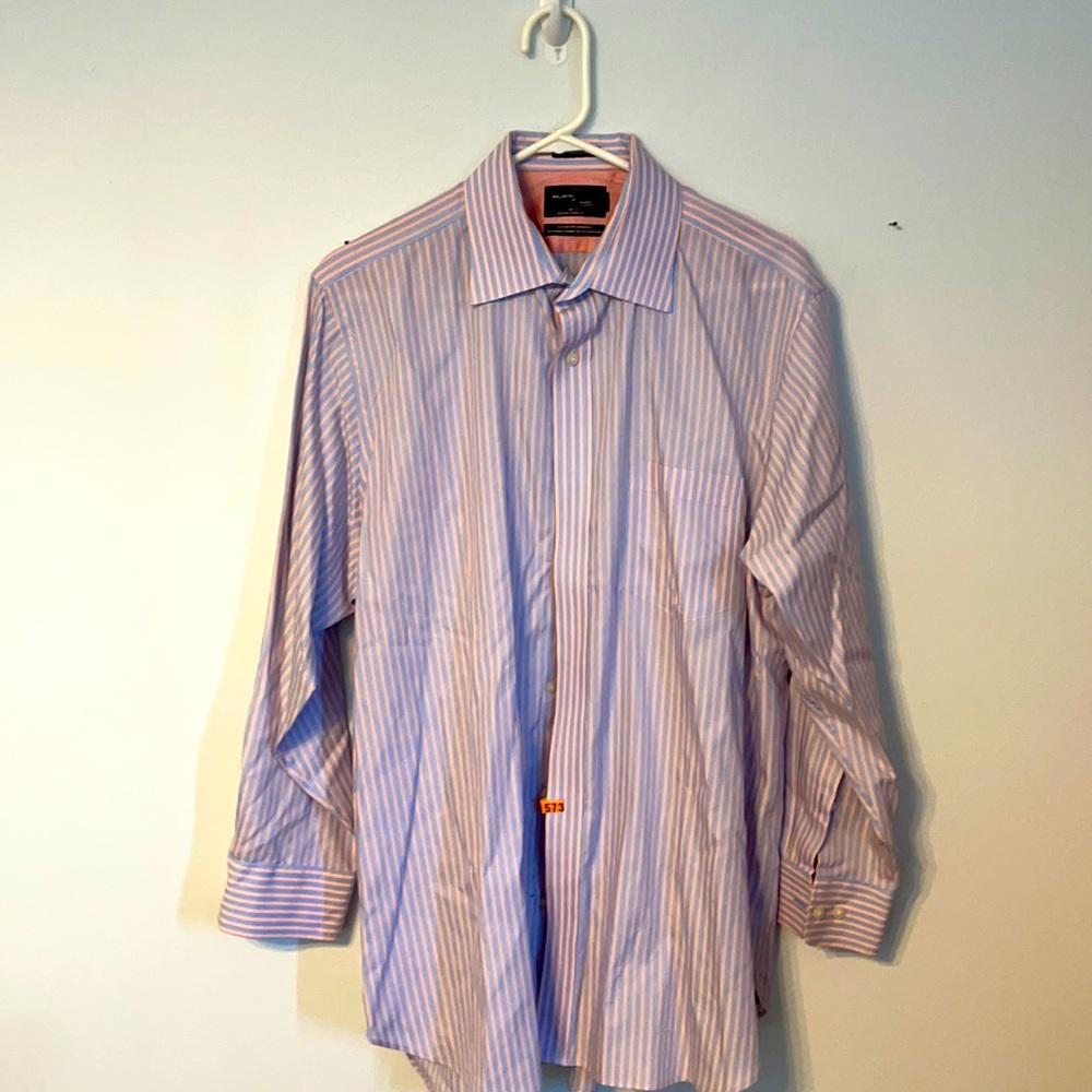 Men’s Long Sleeve Dress Shirt 17 33